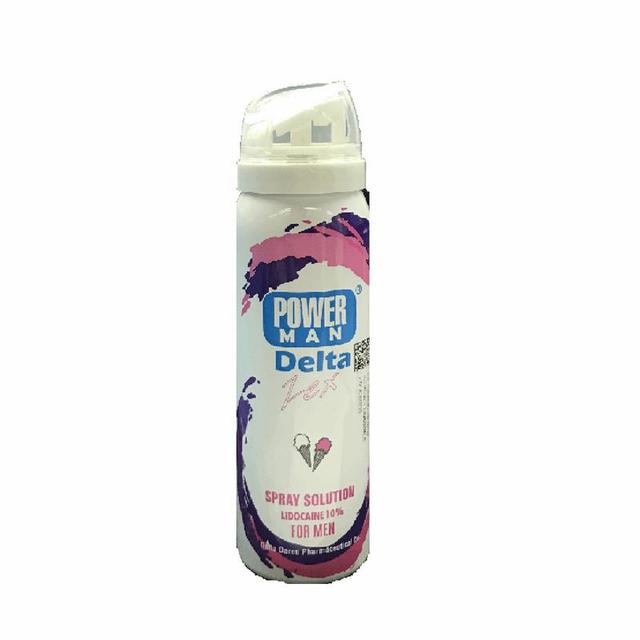 اسپری تاخیری پاورمن دلتا مدل ice cream - Powerman Delta Ice Cream Delay Spray  65ml
