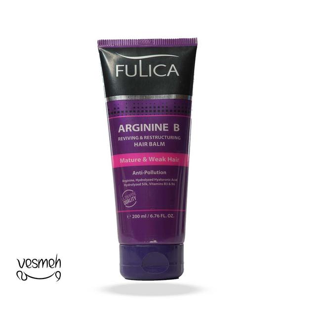 بالم مو فولیکا (Fulica) مدل Arginine B حجم 200 میلی لیتر - Fulica Arginine BHair Balm 200ml
