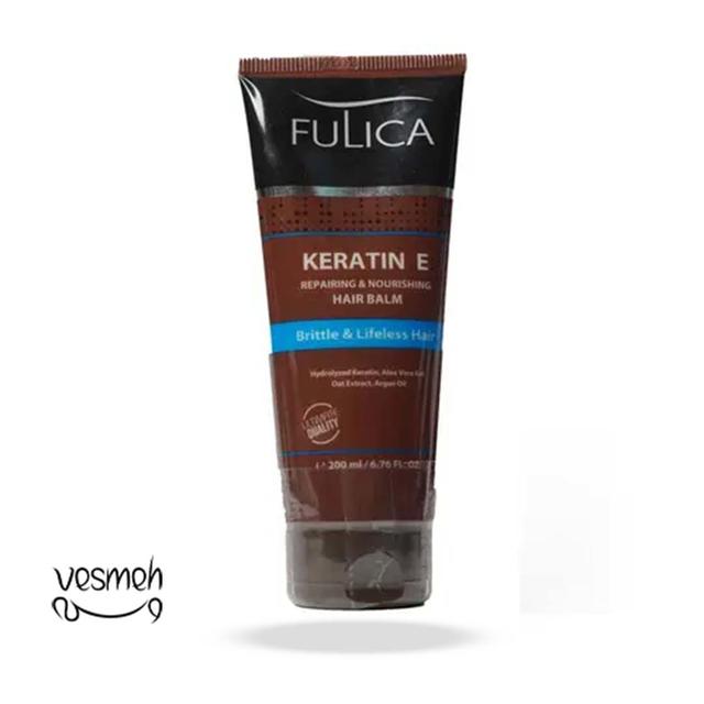 بالم نرم کننده مو فولیکا (Fulica) مدل Keratin E حجم 200 میلی لیتر - Fulica Keratin E Hair Balm 200ml