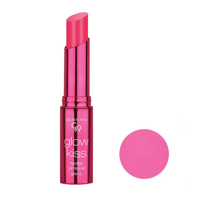 بالم لب گلدن رز مدل TINTED شماره 03 Berry Pink - Golden Rose Berry Pink Tinted Lip Balm