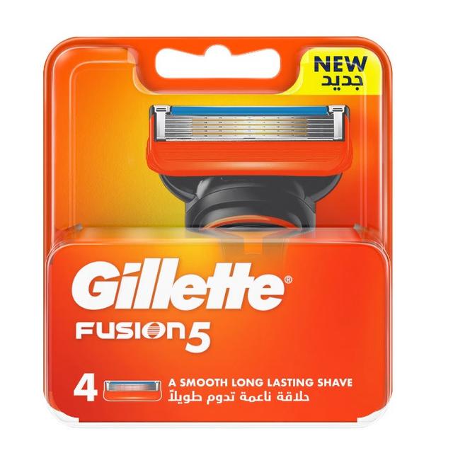تیغ یدک ژیلت (Gillette) مدل Fusion 5 بسته 4 عددی - Gillette Fusion 5 blades 4pcs