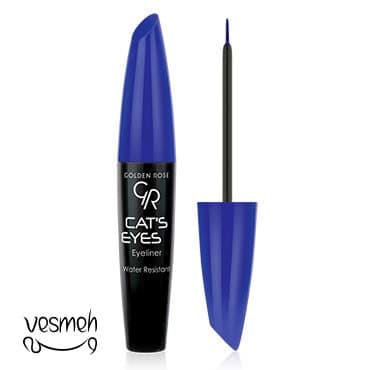 خط چشم مویی آبی گلدن رز - Golden Rose Cat’s Eyes Eyeliner