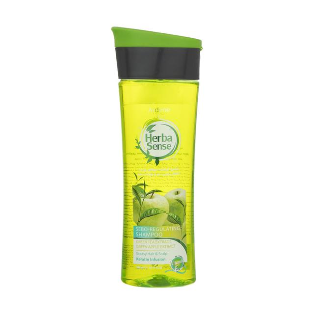 شامپو کراتینه کاهش چربی مو و پوست سر آردن هرباسنس حجم 300 میلی لیتر - Ardene Hereba Sense Sebo Regulating Creatine Shampoo 300 ml