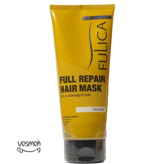 ماسک مو مخصوص موهای خشک و آسیب دیده فولیکا حجم 200 میلی لیتر - Fulica Full Repair Hair Mask 200ml