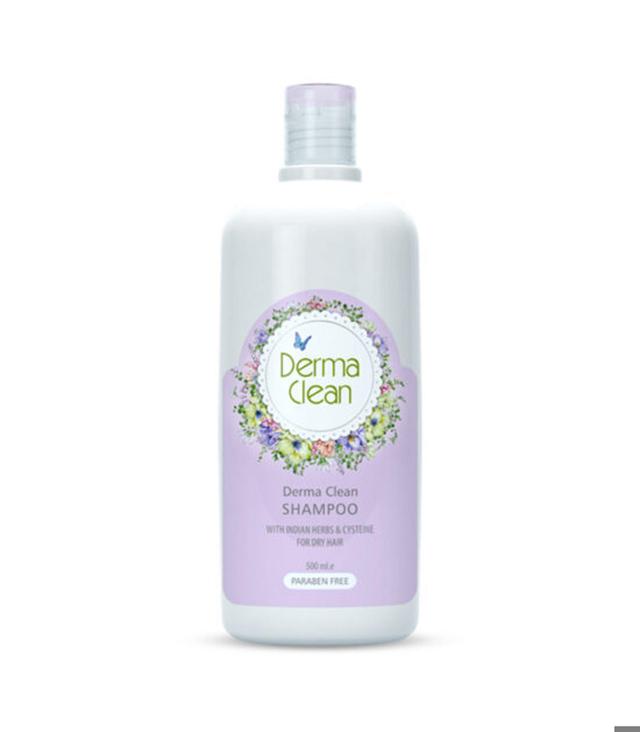 شامپو مو درماکلین مدل گیاهان هندی و سیستئین مناسب موهای خشک - 500 میلی لیتر - Derma Clean Indian Herbs and Cysteine Hair Shampoo 500 ml