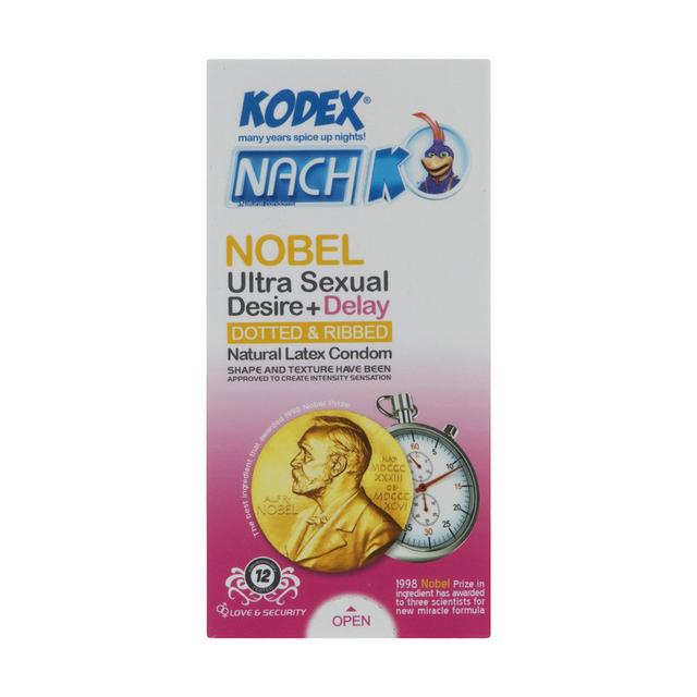 کاندوم کدکس مدل Nobel بسته 12 عددی - Kodex Nobel Condom 12PSC
