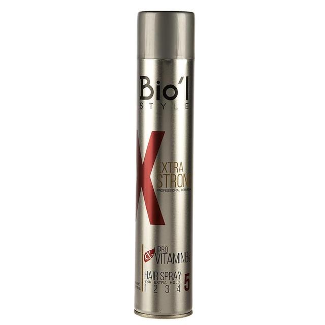 اسپری نگهدارنده حالت مو بیول مدل Extra Strong حجم 500 میلی لیتر - Biol Extra Strong Style Spray 500ml