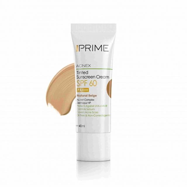 کرم ضدآفتاب SPF60 بژ طبیعی پرایم - PRIME tinted sunscreen spf60 