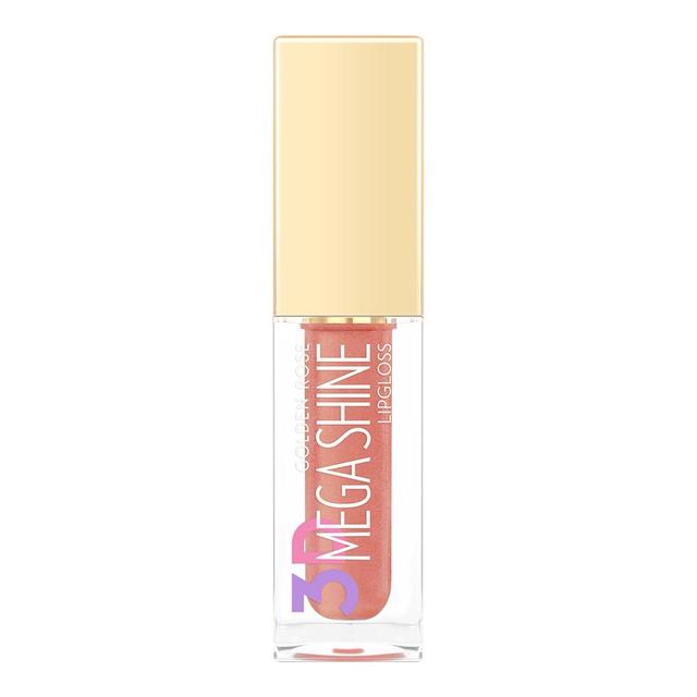 رژ لب مایع گلدن رز مگا شاین 3D Mega Shine - 3D Mega Shine Lipgloss