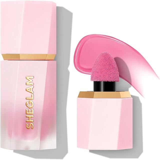 رژگونه مایع شیگلم رنگ petal talk - SHEGLAM Color Bloom Liquid Blush petal talk