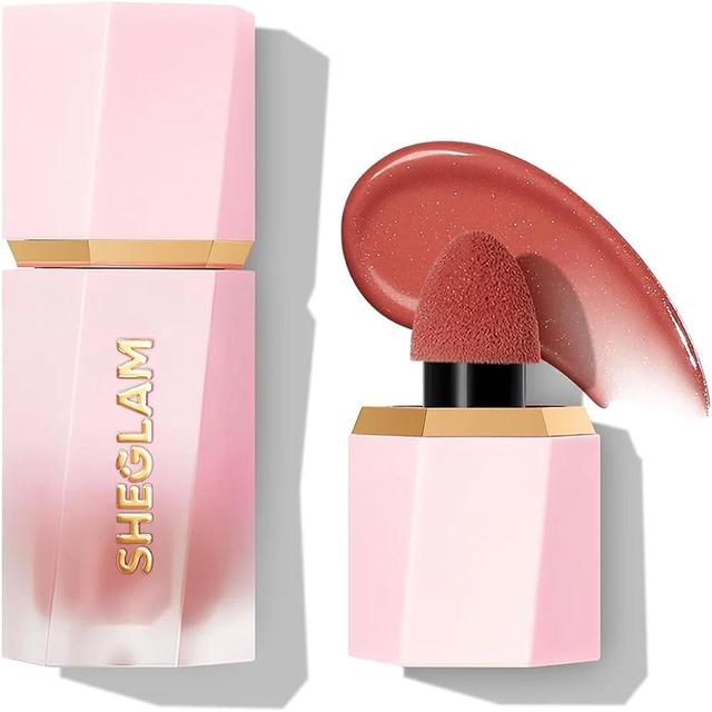 رژگونه مایع شیمر شیگلم رنگ risky business - SHEGLAM Color Bloom Dayglow Liquid Blush