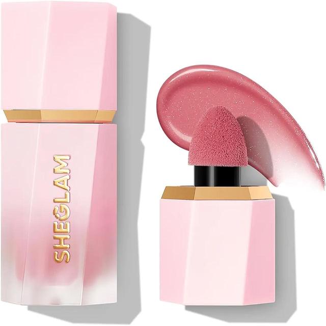 رژگونه مایع شیمر شیگلم رنگ love cake - SHEGLAM Color Bloom Dayglow Liquid Blush love cake