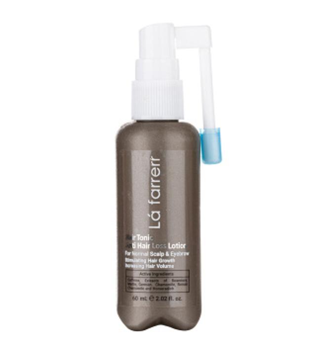 تونیک ضد ریزش مو و ابرو لافارر مخصوص موهای معمولی حجم 60 میلی لیتر - Lafarrerr Hair Tonic For Normal Hair 60 ml