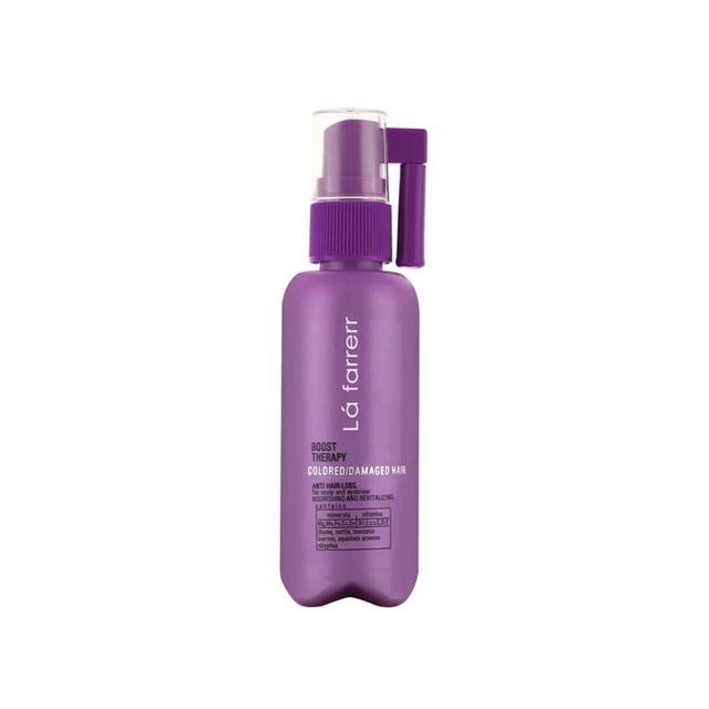 تونیک ضد ریزش مو و ابرو لافارر مخصوص موهای رنگ شده و آسیب دیده حجم 60 میلی لیتر - Lafarrerr Hair Tonic For Colored And Damaged Hair 60 ml