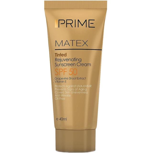 کرم ضدآفتاب جوان‌ کننده رنگی SPF 50 پرایم -  PRIME SPF 50 tinted rejuvenating sunscreen