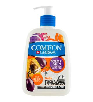 شوینده صورت کامان مناسب پوست معمولی حجم 500 میل - Comeon Normal Skin Face Wash