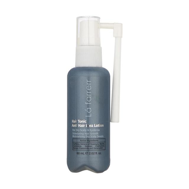 تونیک ضد ریزش مو و ابرو لافارر مخصوص موهای خشک و زبر حجم 60 میلی لیتر - Lafarrerr Hair Tonic Lotion For Dry Scalp And Eyebrow 60ml