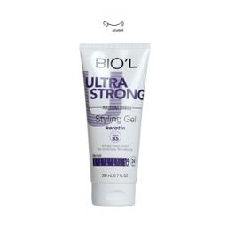 ژل مو بیول مدل ULTRA STRONG حجم 200 میلی لیتر - Biol ULTRA STRONG Styling Gel 200ml