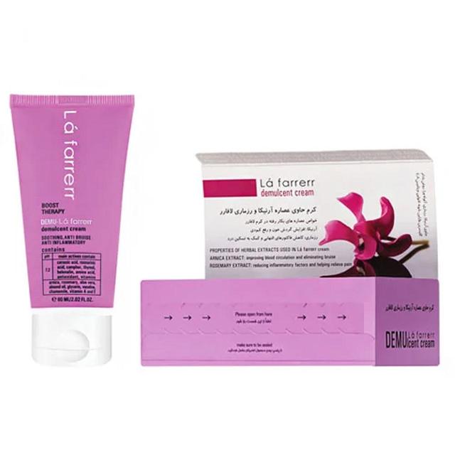کرم ضد درد، ضد التهاب و ضد کبودی دمو لافارر حجم ۶۰ میلی لیتر - Lafarrerr Demulcent Cream 60ml