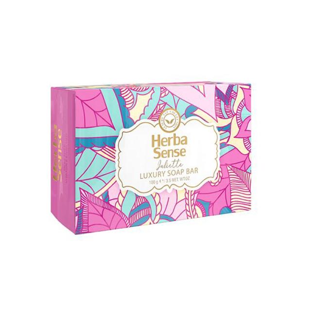 صابون شوینده‌ دست و صورت Juliette آردن هرباسنس  - Herbasense Juliette Luxury Soap Bar For Hand Face Cleaning 