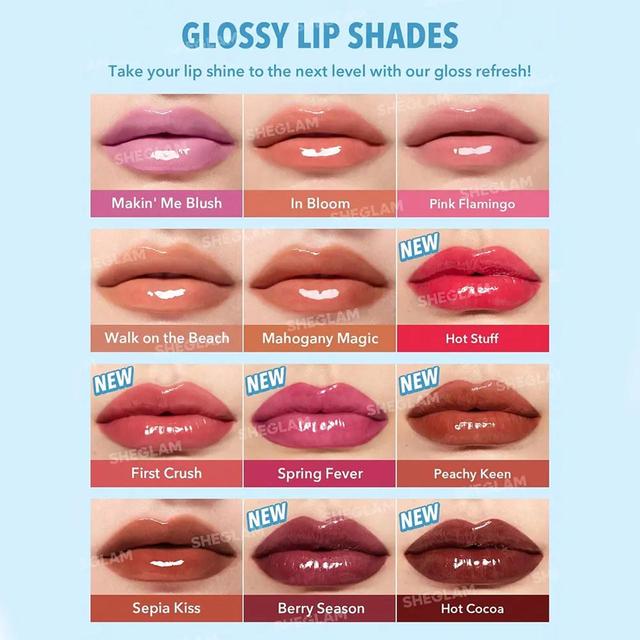 بالم لب حجم دهنده (لیپ پلامپر) شیگلم - Perfect shine lip plumper