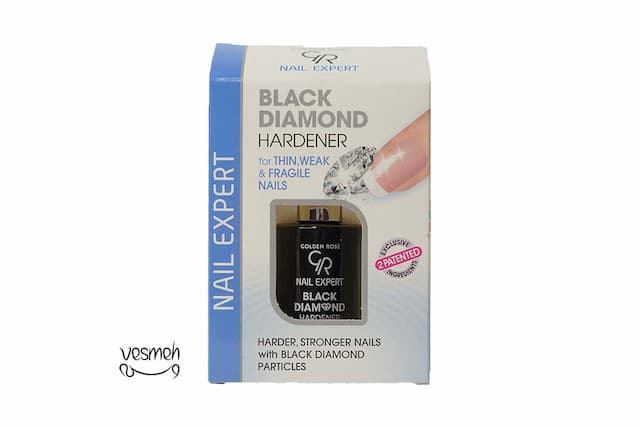 لاک گلدن رز سفت کننده و تقویت کننده مدل Black Diamond - Golden Rose Nail Expert Black Diamond Hardener