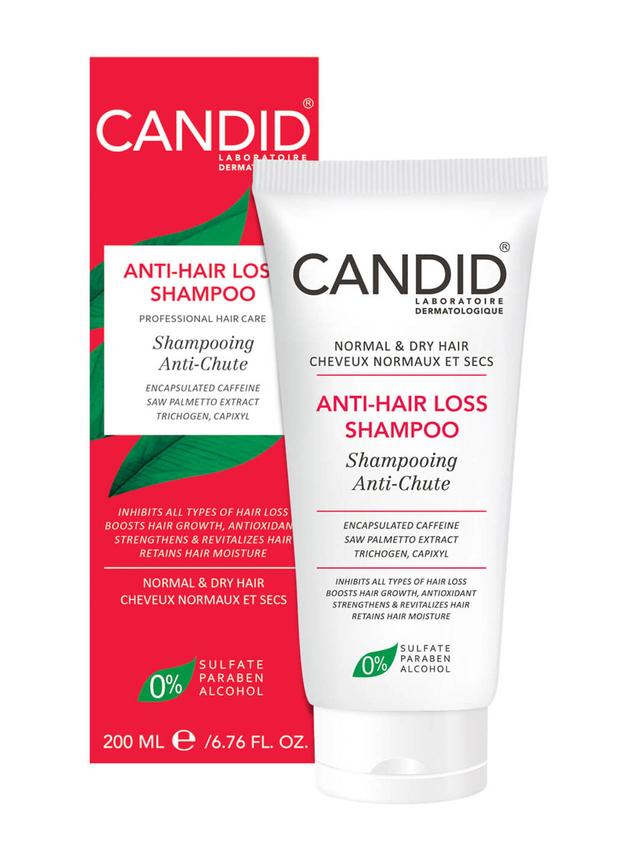 شامپو ضد ریزش و تقویت کننده موی نرمال و خشک - CANDID ANTI-HAIR LOSE SHAMPOO 