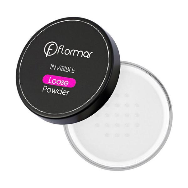 پودر تثبیت کننده آرایشی (پودر فیکس) فلورمار FLORMAR LOOSE POWDER - FLORMAR INVISIBLE LOOSE POWDER 