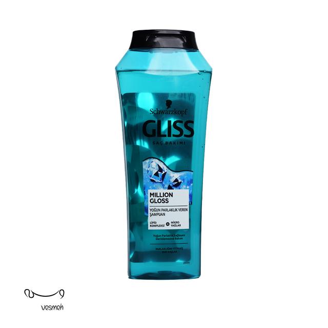 شامپو مو گلیس مدل MILLION GLOSS حجم 500 میلی لیتر - Gliss MILLION GLOSS Hair shampoo 500ml