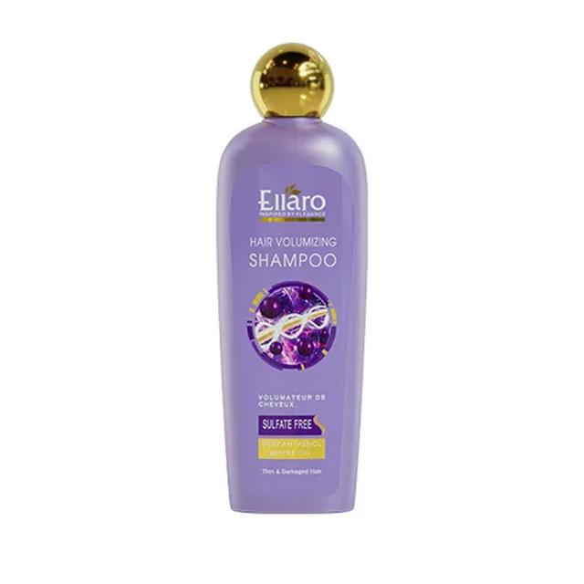 شامپو فاقد سولفات حجم دهنده موهای نازک الارو - ELLARO Hair Volumizing Sulfate Free Shampoo 