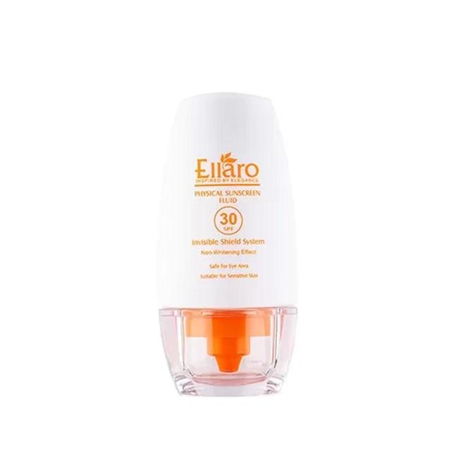 فلویید ضد آفتاب فیزیکال SPF 30 الارو - ELLARO physical Sunscreen Fluid SPF30
