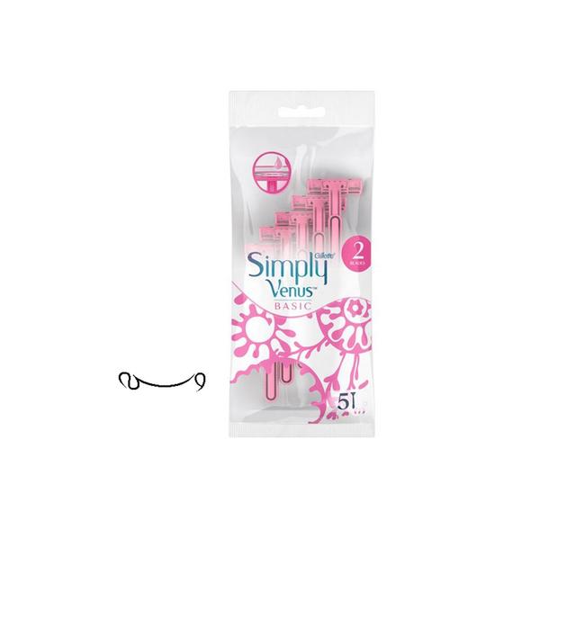 خود تراش ونوس مدل simply venus بسته 5 عددی -  simply venus Razor 5 Items
