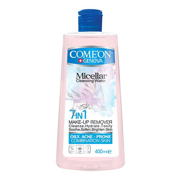 آب پاک کننده آرایش صورت کامان مدل OILY SKIN حجم 400 میلی لیتر - آب پاک کننده آرایش صورت کامان مدل OILY SKIN حجم 400 میلی لیتر