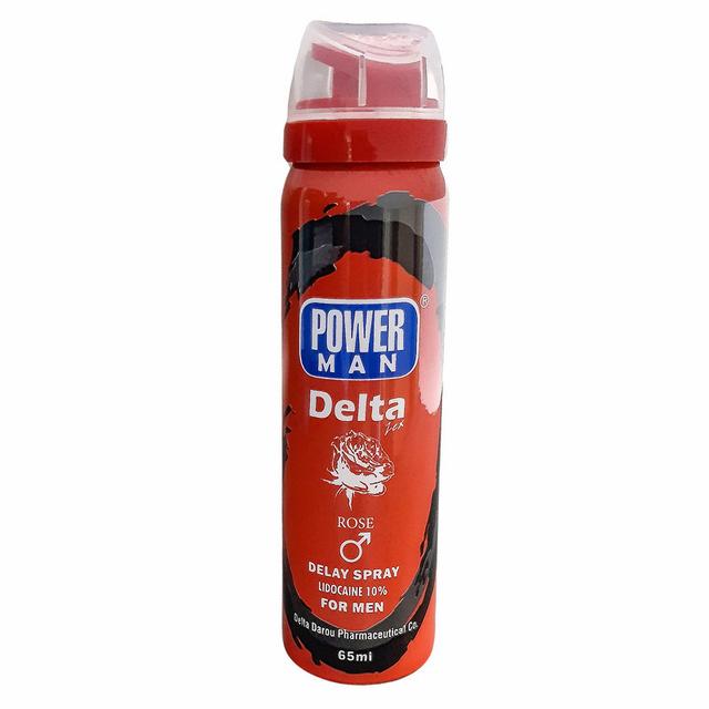 اسپری تاخیری پاورمن دلتا مدل Rose حجم 65 میلی لیتر - Powerman Delta Rose Delay Spray  65ml