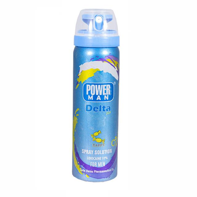 اسپری تاخیری پاورمن دلتا مدل Taffy حجم 60 میلی لیتر - Powerman Delta Taffy Delay Spray  65ml