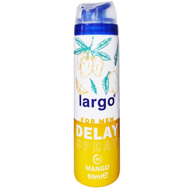 اسپری تاخیری لارگو مدل Mango حجم 65 میلی لیتر - Largo Mango Delay Spray 65ml