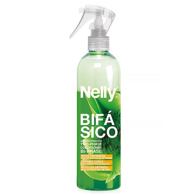 اسپری دو فاز مو نلی مدل Green Tea حجم 400 میلی لیتر - Nelly Two-Phase Green Tea Hair Spray 400ml