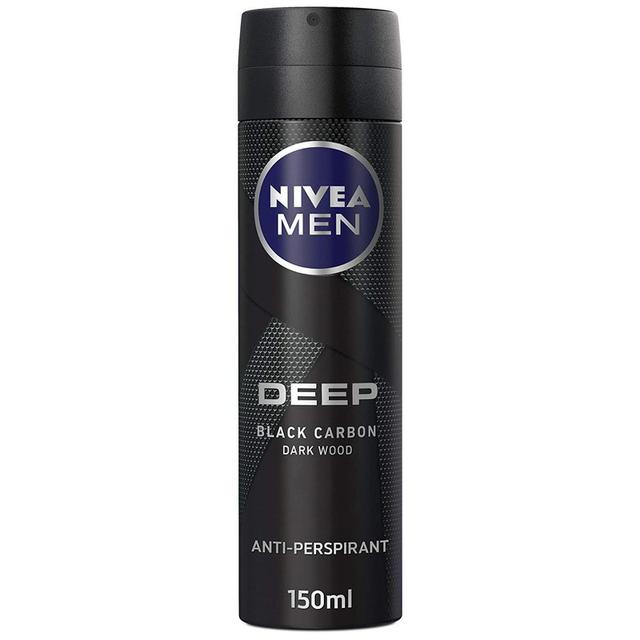اسپری ضد تعریق مردانه نیوآ سری deep مدل Black Carbon حجم 150 میلی لیتر  - Nivea  deep Black Carbon Body Spray 150 ml