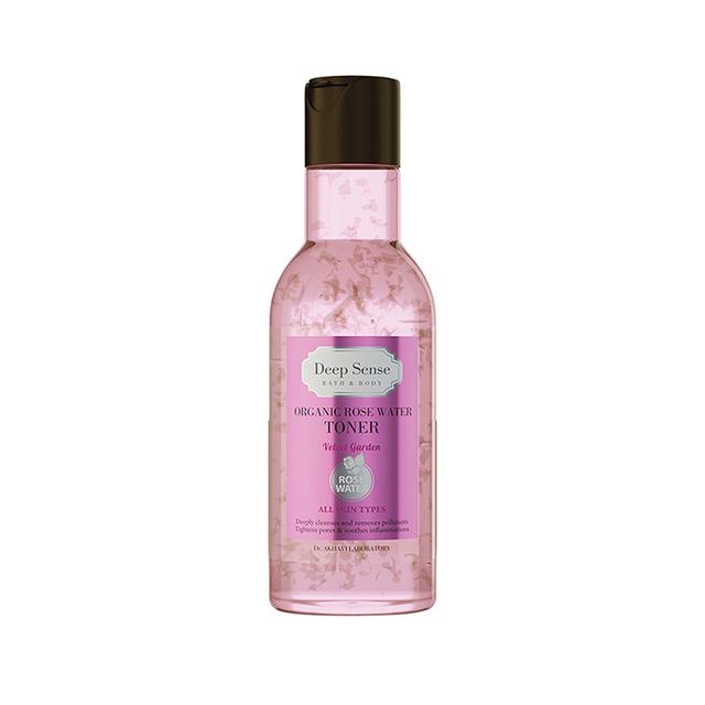 تونر پاک کننده صورت دیپ سنس مدل گلاب حجم 160 میلی لیتر - Deep Sense Face Toner And Moisturizer For Sensitive Skins