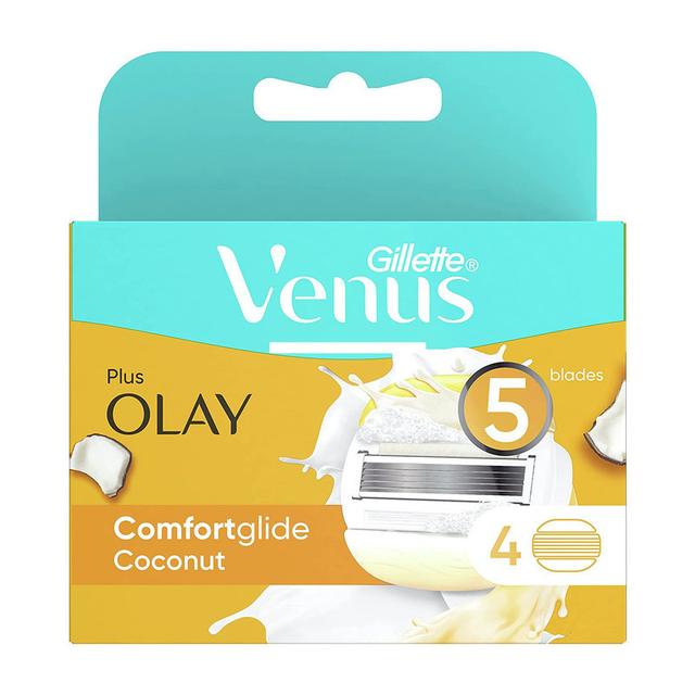 تیغ یدک ونوس مدل venus Olay Comfortglide بسته 4 عددی - venus Olay Comfortglide Razor Blades 4 Items