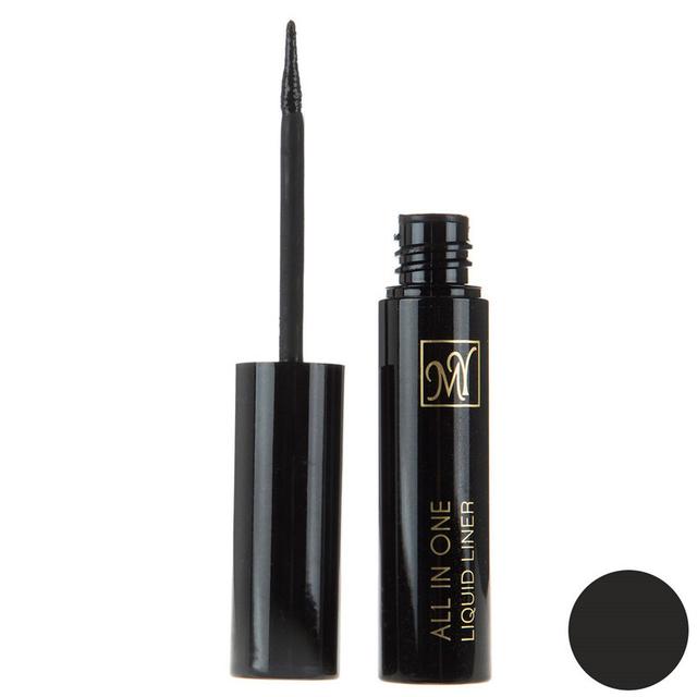 خط چشم مای سری Black Diamond مدل All In One - My Black Diamond All In One Liquid Eye Liner