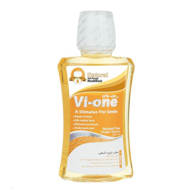 دهان شویه وی وان مدل Natural حجم 330 میلی لیتر - Vi-one Natural Mouth Wash 330ml