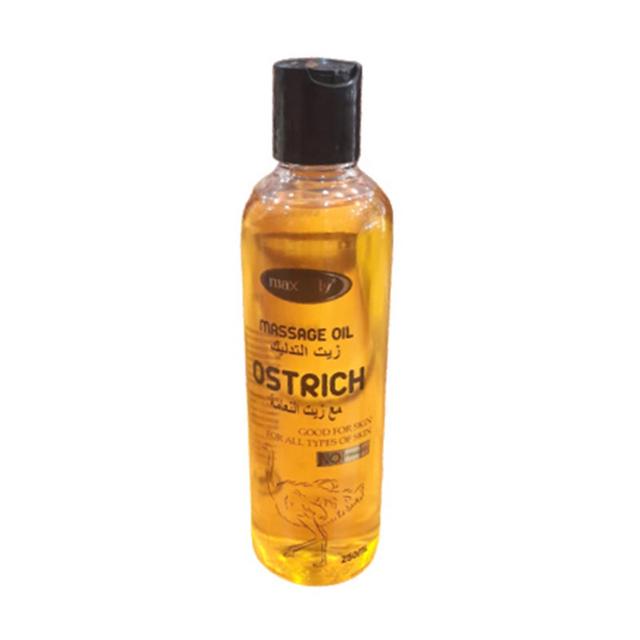 روغن ماساژ مکس لیدی  مدل ostrich حجم 250 میلی لیتر - روغن ماساژ مکس لیدی  مدل ostrich حجم 250 میلی لیتر