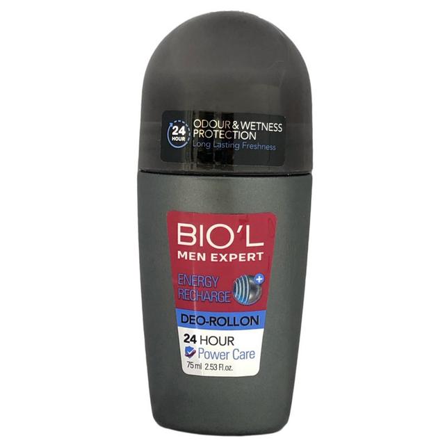رول ضد تعریق بیول مدل ENERGY RECHARGE حجم 75 میلی لیتر - Biol ENERGY RECHARGE Deo Roll On 24 H Men Expert 75ml