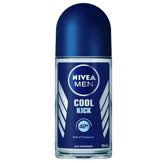 رول ضد تعریق مردانه نیوآ مدل COOL KICK حجم 50 میلی لیتر -   Nivea Cool Kick  Roll-On Deodorant