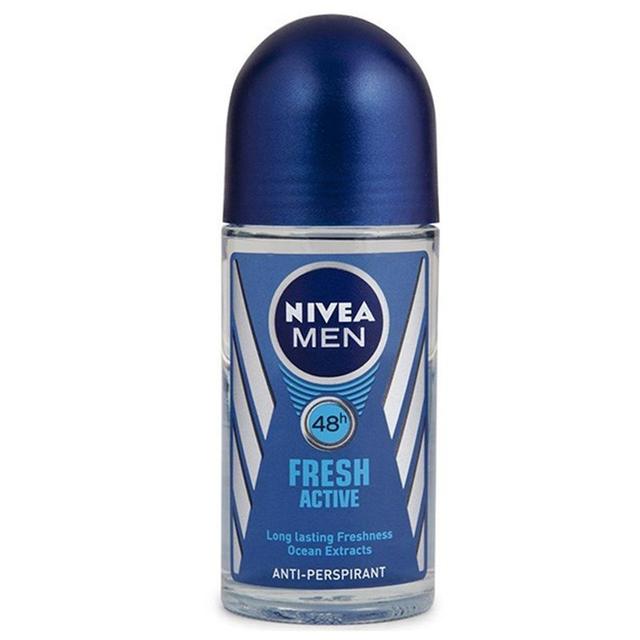رول ضد تعریق مردانه نیوآ مدل Fresh Active حجم 50 میلی لیتر - Nivea Fresh Active Roll-On Deodorant For Men 50ml