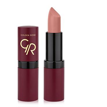 رژ لب مات مخملی گلدن رز Golden Rose Velvet Matte Lipstick - Golden Rose Velvet Matte Lipstick