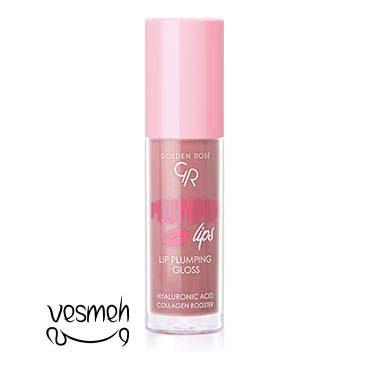 رژ لب مایع حجم دهنده گلدن رز - Golden Rose Plumped Lip Gloss
