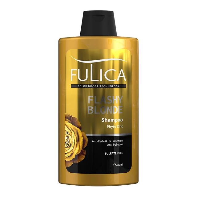 شامپو فولیکا مدل تثبیت کننده و محافظ رنگ مو Flashy Blonde  - Fulica Flashy Blonde Shampoo