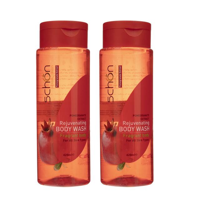 شامپو بدن شون مدل Pomegranate حجم 420 میلی لیتر مجموعه 2 عددی - شامپو بدن شون مدل Pomegranate حجم 420 میلی لیتر مجموعه 2 عددی
